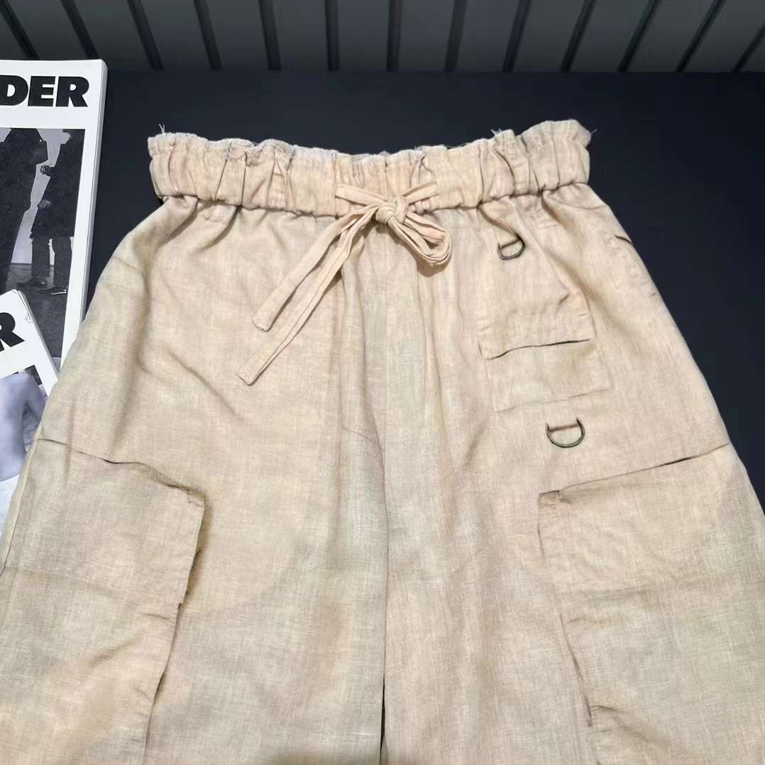 Acne Studios 3D "Natural Linen" Shorts