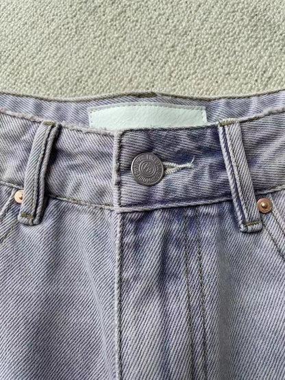 Mo 2024 Summer Style Denim Shorts