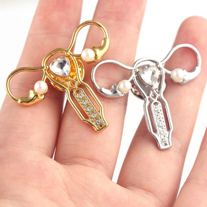 2024 Hot-selling bestseller human organ-shaped brooch