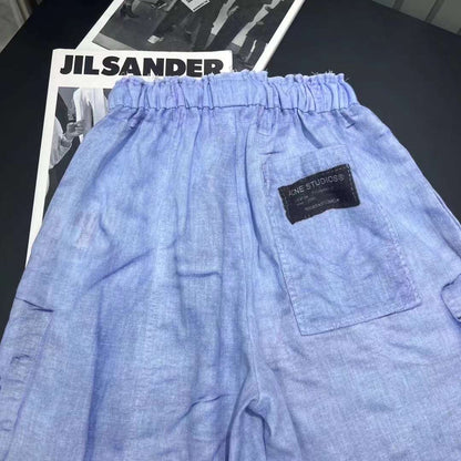 Acne Studios 3D "Natural Linen" Shorts