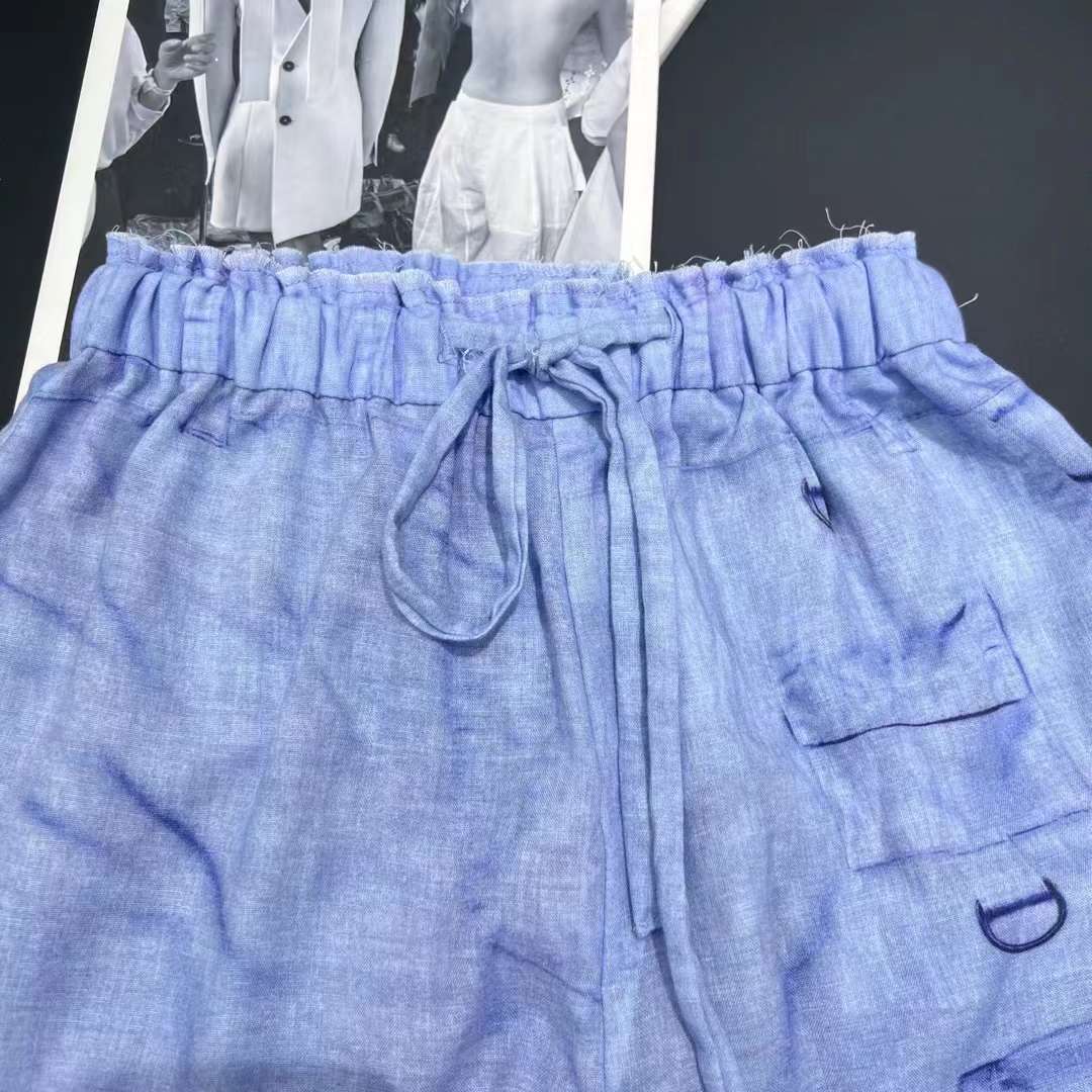 Acne Studios 3D "Natural Linen" Shorts