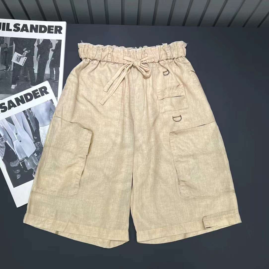 Acne Studios 3D "Natural Linen" Shorts