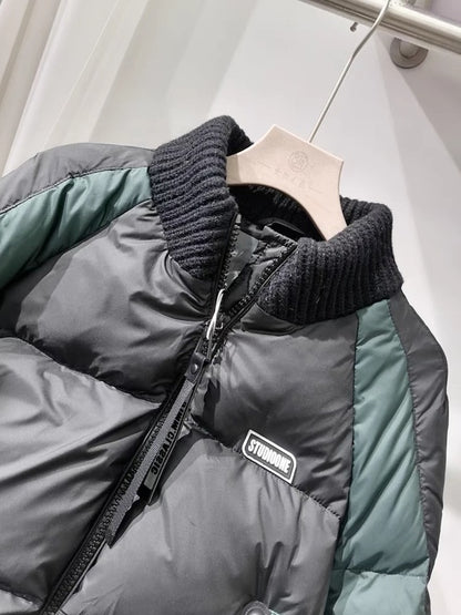 Casual White Duck Down  jacket