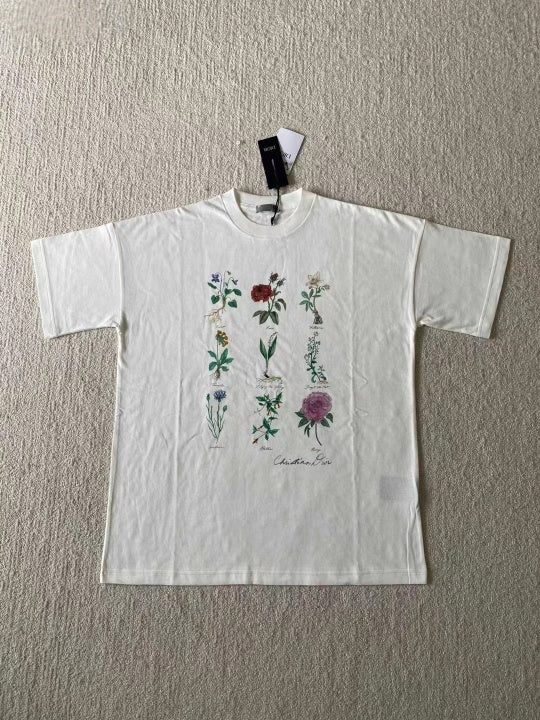 D*IOR short-sleeved with plant specimen printing