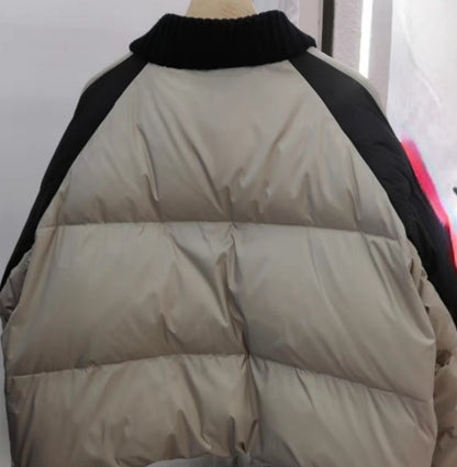 Casual White Duck Down  jacket