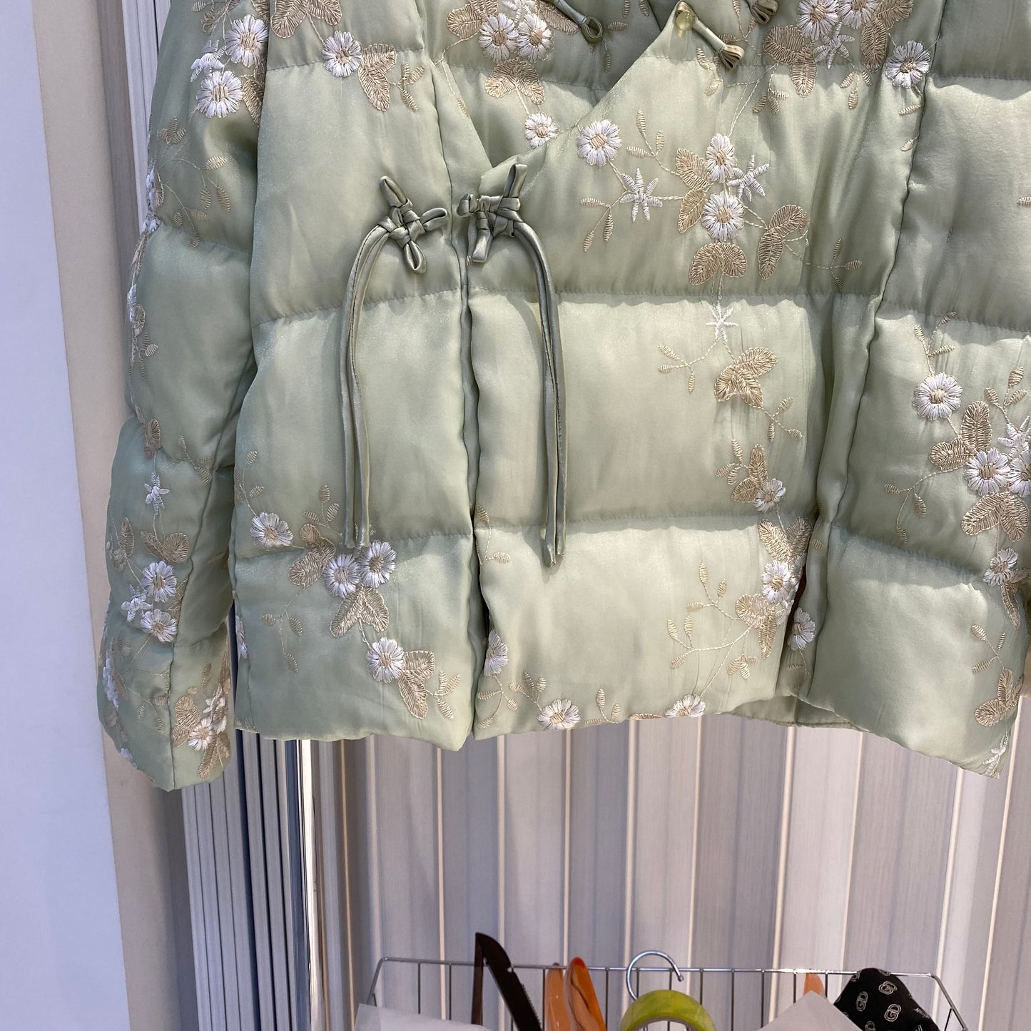 Chinese Style High-end National Style Embroidered Down jacket