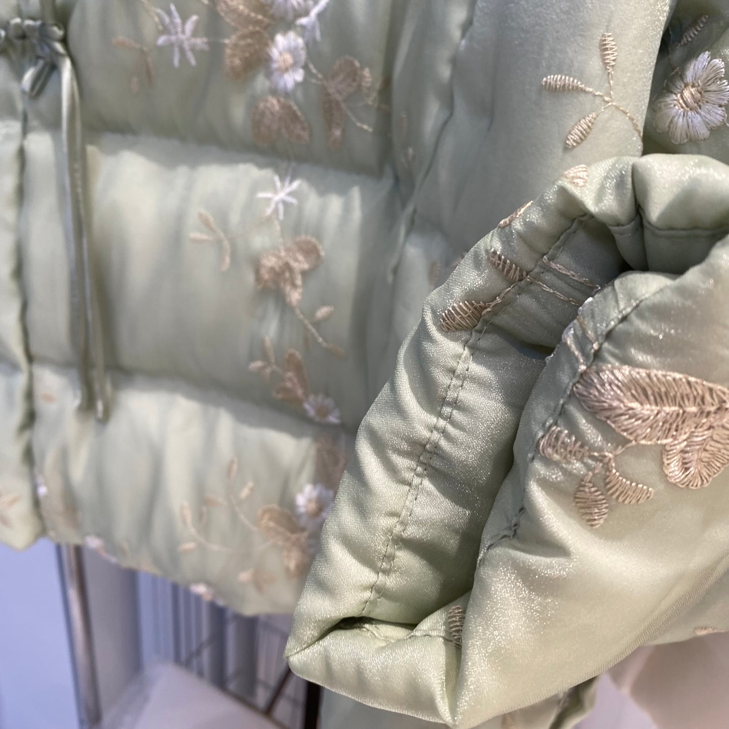 Chinese Style High-end National Style Embroidered Down jacket