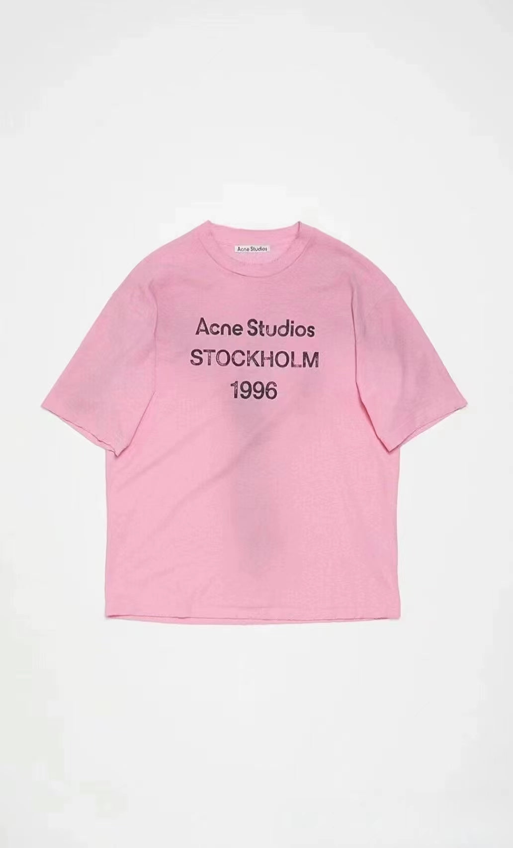 Trendy and luxury Acne Studios short-sleeved T-shirt