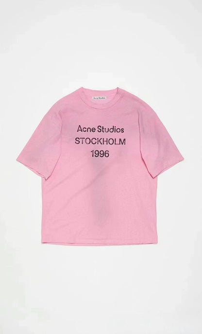 Trendy and luxury Acne Studios short-sleeved T-shirt