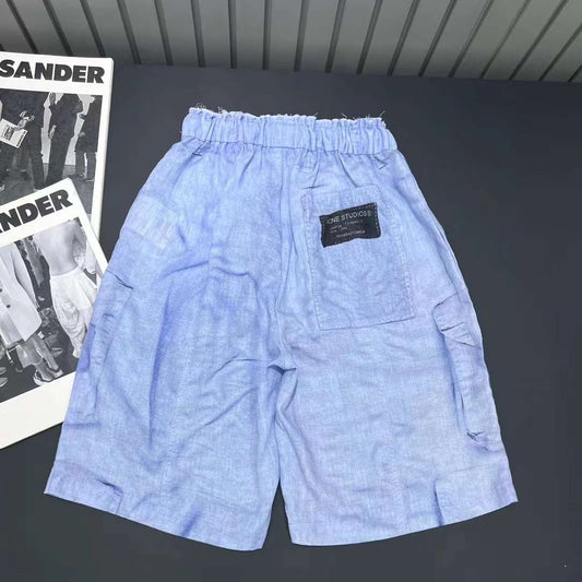 Acne Studios 3D "Natural Linen" Shorts