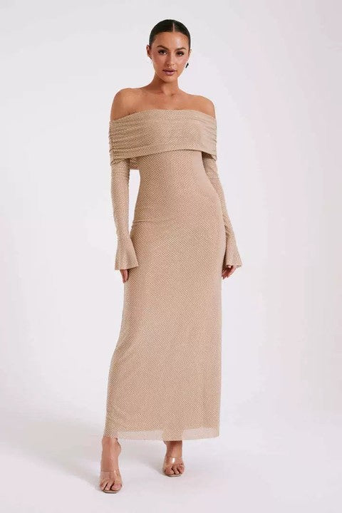 Figure-hugging & Sexy off-the-shoulder and Strapless Dress