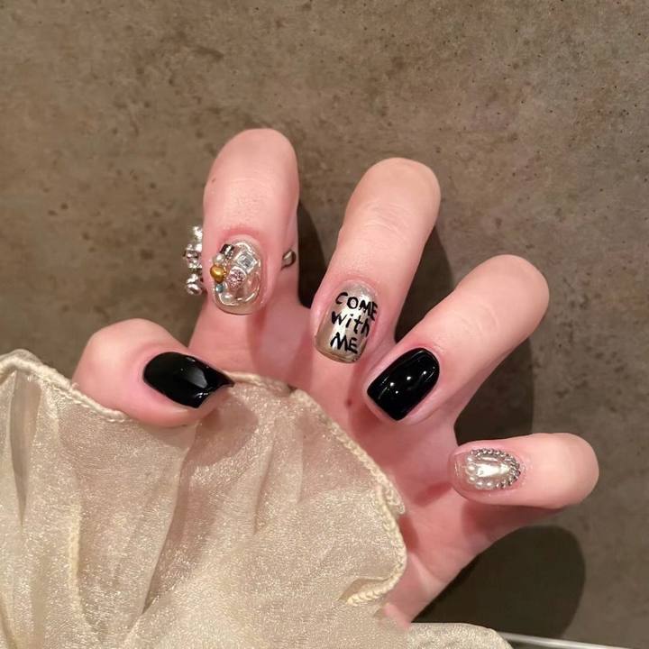 Handmade Nail Art Wearable False Nails