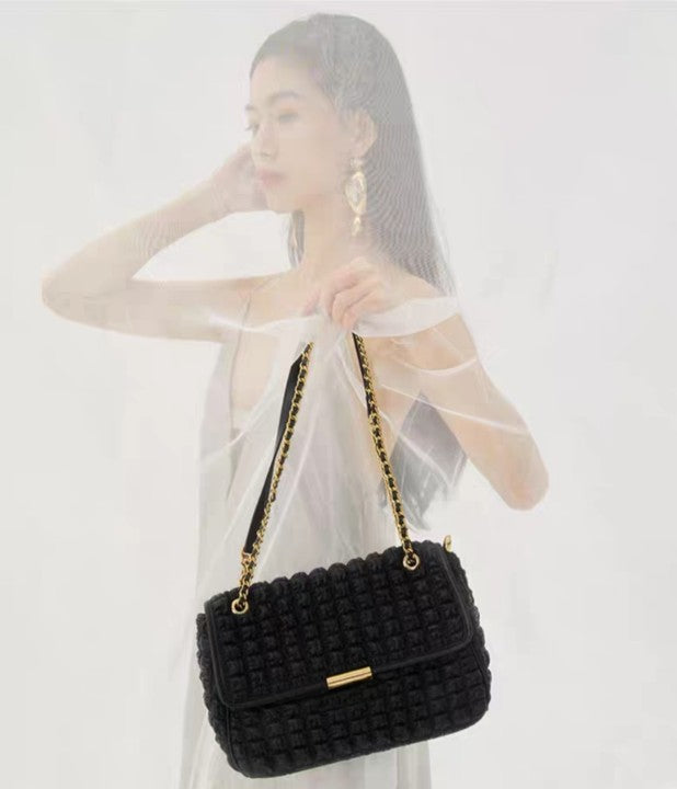 OMI of the Same Style Small Bubble Chain Bag