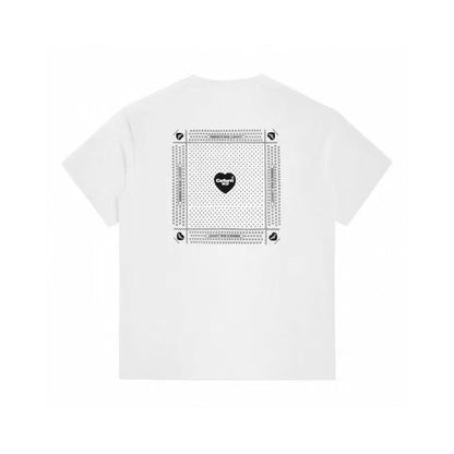 The Heart Series Heart Letter Printed Round-neck Short-sleeved T-shirt